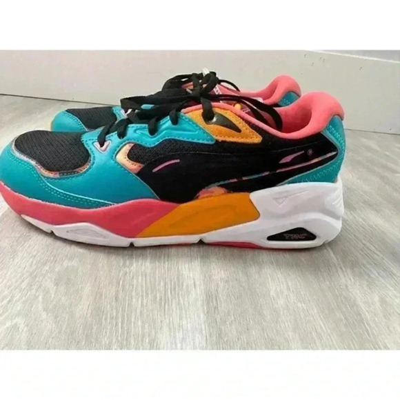 PUMA TRC Mira Heatwave "Teal/Black"‎ Women's Shoe - Picture 5 of 8